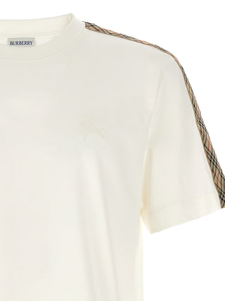 Burberry Equestrian Knight Embroidered Cotton T-Shirt