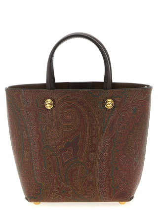Etro Essential Mini Paisley Jacquard Tote Bag