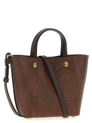 Etro Essential Mini Paisley Jacquard Tote Bag