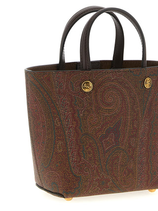 Etro Essential Mini Paisley Jacquard Tote Bag
