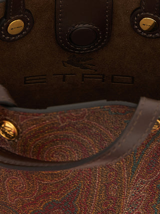 Etro Essential Mini Paisley Jacquard Tote Bag