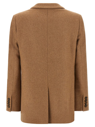 Blazé Milano Beige Virgin Wool Blazer