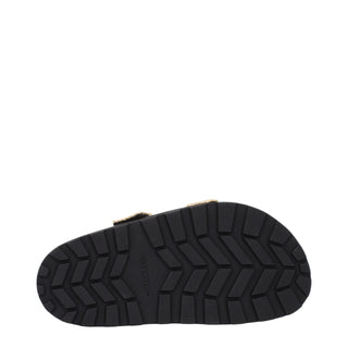 Jil Sander Raffia Buckle Slippers