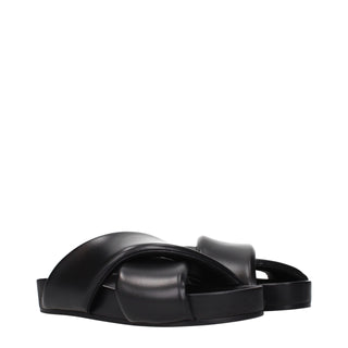 Jil Sander Men's Leather Slippers