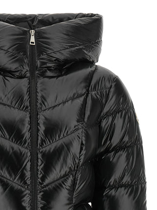 Moncler Black Polyamide Full-Length Jacket