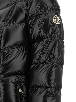 Moncler Black Polyamide Full-Length Jacket