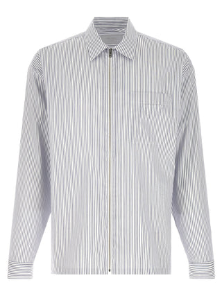 Prada Blue Cotton Blouse