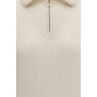 Forte_Forte White Wool Oves Aries Sweatshirt