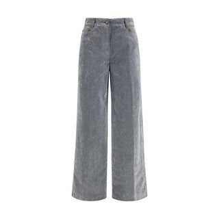 Forte_Forte Gray Cotton Jeans Denim