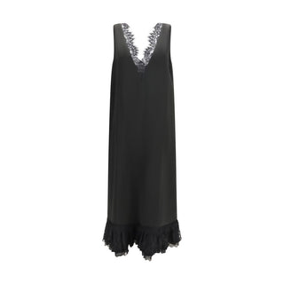 Ganni Black Acetate Casual Dress