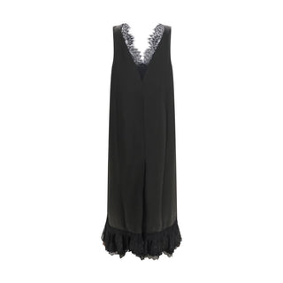 Ganni Black Acetate Casual Dress