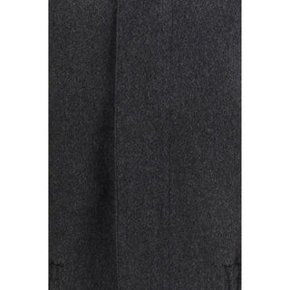Lardini Gray Wool Oves Aries Bomber