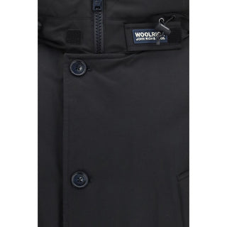Woolrich Black Cotton Shell Jacket