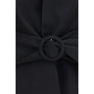 Jacquemus Black Wool Oves Aries Full-Length Jacket