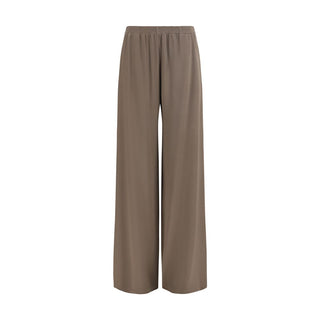 Fabiana Filippi Brown Viscose Casual Pants