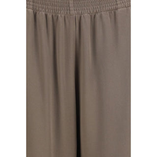Fabiana Filippi Brown Viscose Casual Pants