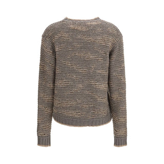 Fabiana Filippi Gray Wool Oves Aries Sweatshirt