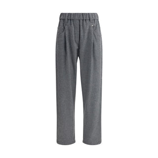 Brunello Cucinelli Mélange Wool Trousers