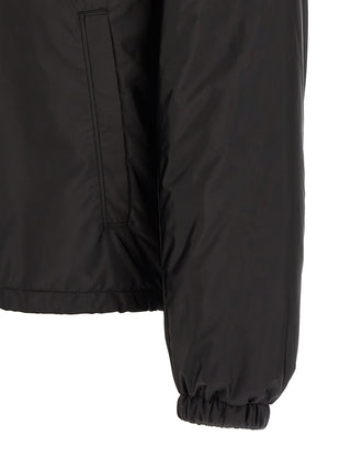 Prada Black Recycled Polyamide Full-Length Jacket
