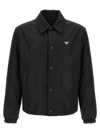 Prada Black Polyamide Shell Jacket