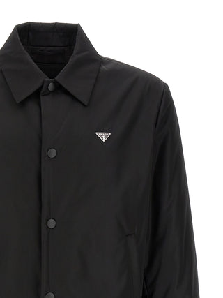 Prada Black Polyamide Shell Jacket