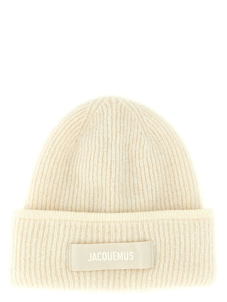 Jacquemus White Wool Beanie