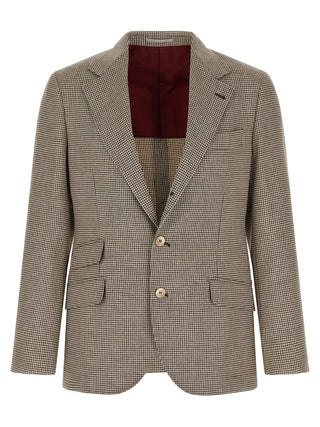 Brunello Cucinelli Gray Wool Blazer