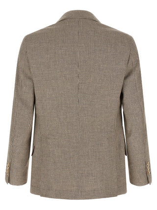 Brunello Cucinelli Gray Wool Blazer