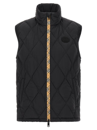 Burberry Black Polyamide Sleeveless Jacket