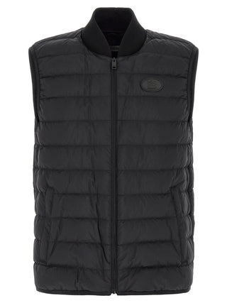 Burberry Black Cotton Coat