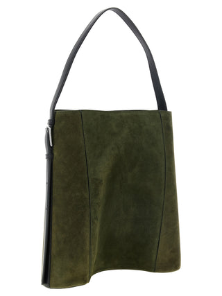 Coperni Suede Ergonomic Tote Bag