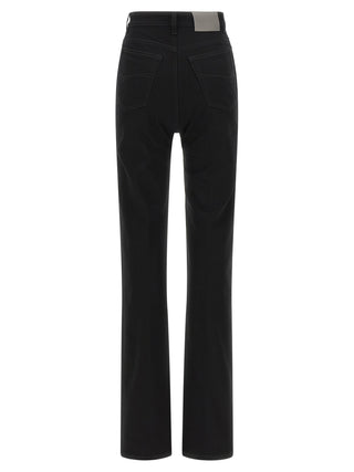 Balenciaga Black Elastane High-Waisted Jean