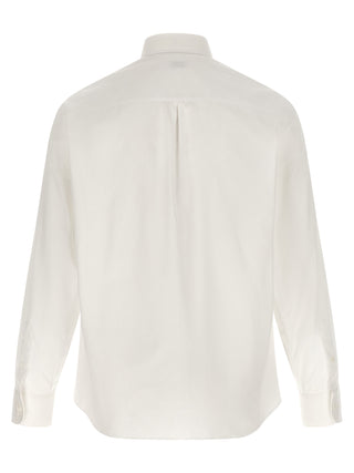 Brunello Cucinelli White Cotton Blouse
