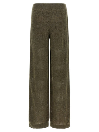 Brunello Cucinelli Bicolor Nylon Casual Pants