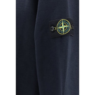 Stone Island Tubular Cotton Polo Sweatshirt