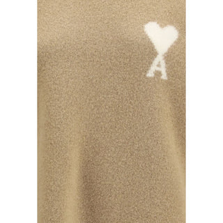 Ami Paris Ami de Coeur Alpaca Sweater
