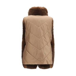 Woolrich Faux Fur Panel Vest