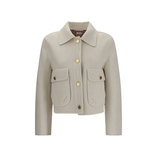 Thom Browne Bell-Sleeve Wool Jacket