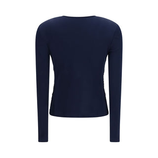Giorgio Armani V-Neck Jersey Top