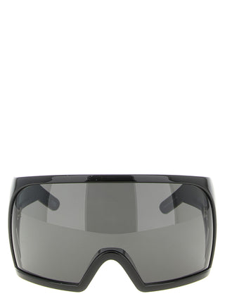 Rick Owens Black Nylon Sunglasses