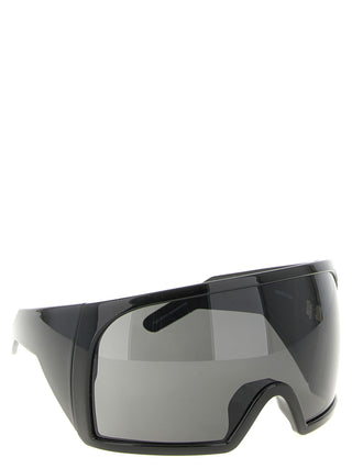 Rick Owens Black Nylon Sunglasses