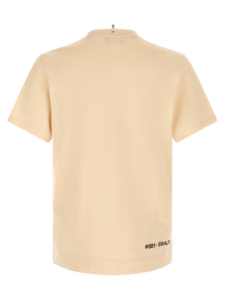 Moncler Grenoble Beige Cotton T-Shirt