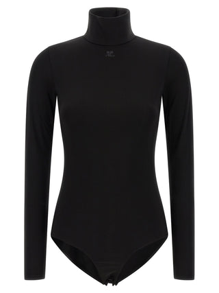 Courrèges Mockneck Jersey Bodysuit