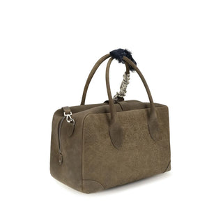 Golden Goose Vita Medium Leather Travel Bag