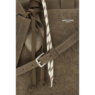 Golden Goose Vita Medium Leather Travel Bag