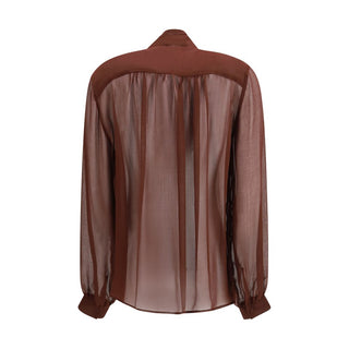 Lardini Bow-Neck Blouse