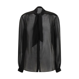 Lardini Bow-Neck Blouse