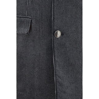 Brunello Cucinelli Gray Cotton Suit
