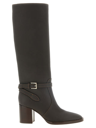 Gianvito Rossi Calfskin Over-the-Knee Boots