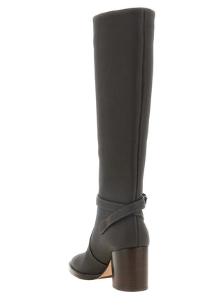 Gianvito Rossi Calfskin Over-the-Knee Boots